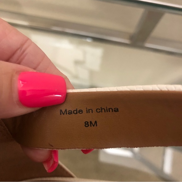 Style & Co Paycee White Heels 8M - Picture 8 of 15